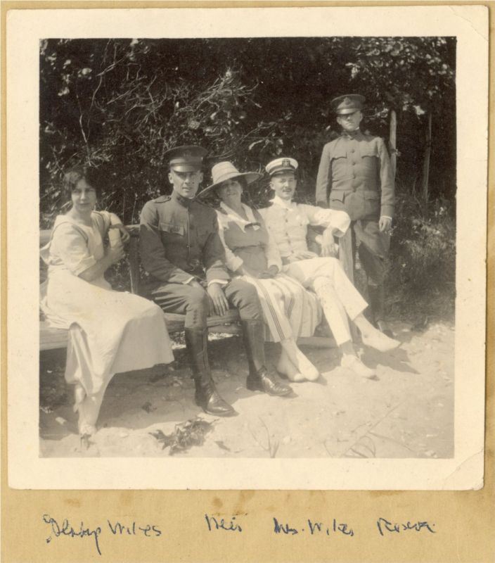 131Gladys Wiles,Weir,Mrs. Wiles, Roscoe WW1